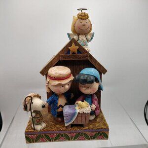 Jim Shore Peanuts Christmas Play 4042370 Heartwood Creek 2014